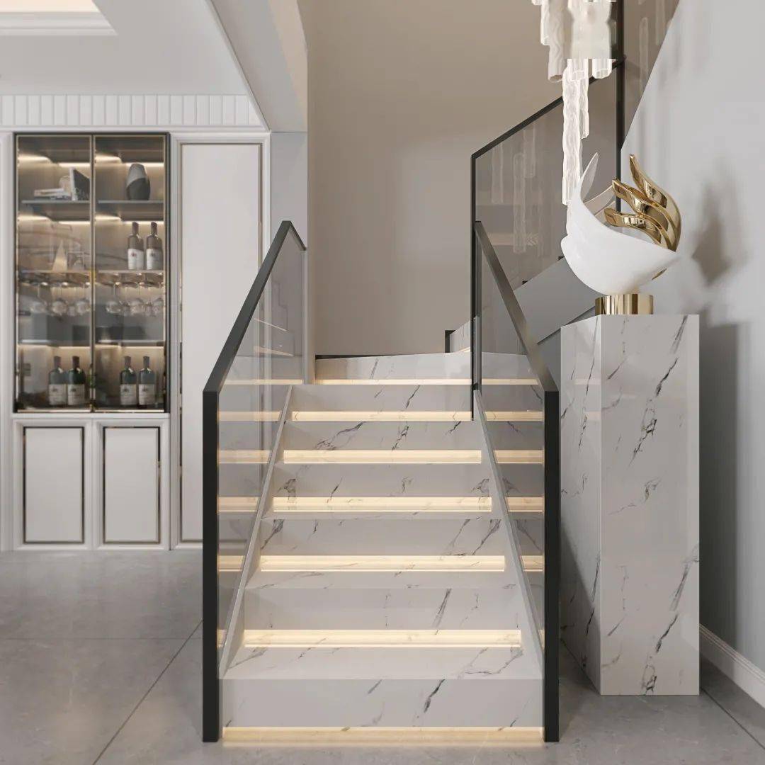 207㎡美式轻奢风格装修丨圣洁,纯粹,绽放生活美学