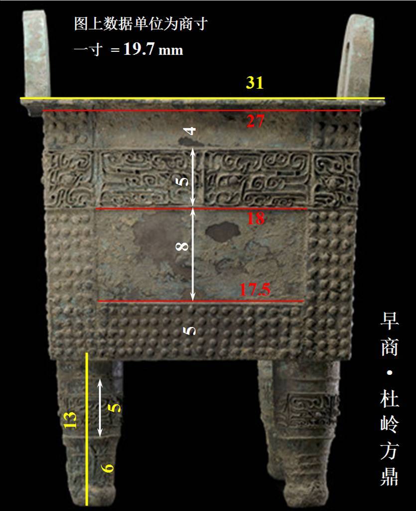 偃师二里头与郑州二里岗的尺长不同