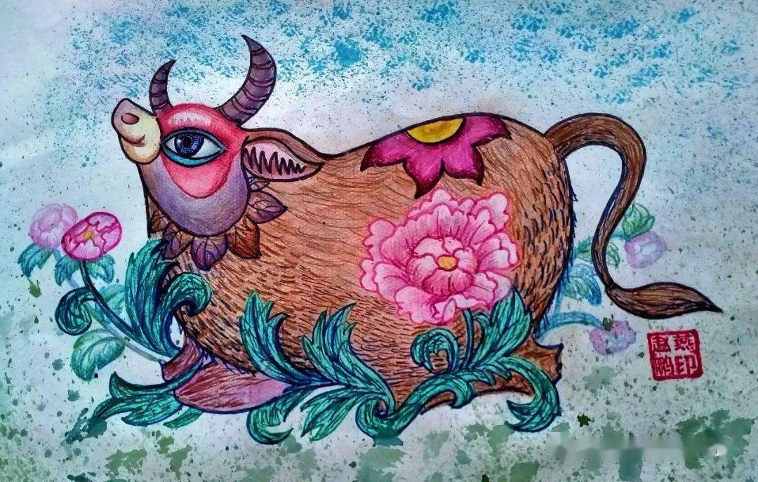 新春特辑之二丨2021迎新春 送福牛线上美术作品展