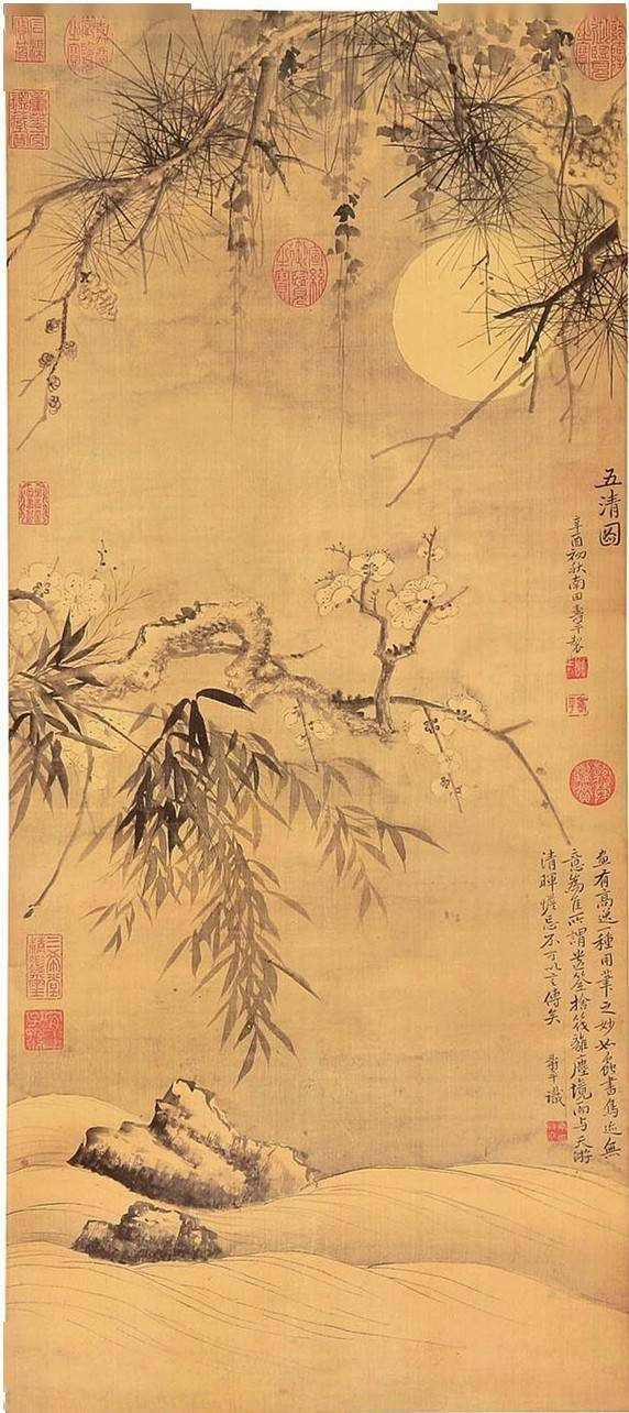 老梅愈老愈精神古代梅花诗画太惊艳了