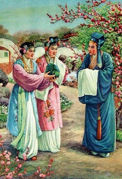 戏曲老年画欣赏