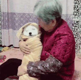 春節帶狗子去了奶奶家之後……想起了小時候的自己！！ 萌趣萌寵 第1张