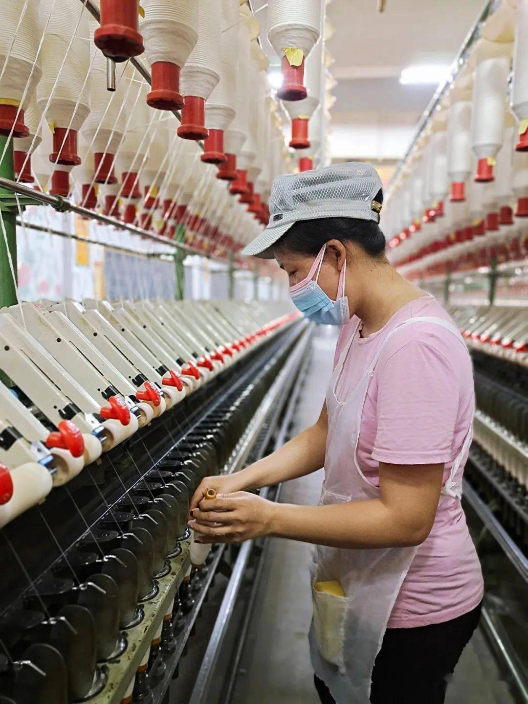 人勤春来早魏桥纺织节后开台忙