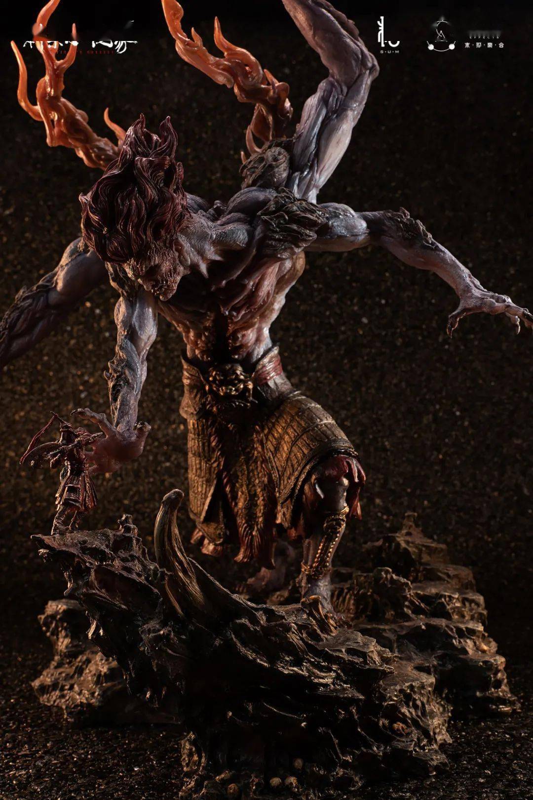 末那x刺杀小说家丨赤发鬼爽战红甲武士雕像,再现电影经典场景!_庞晋皖