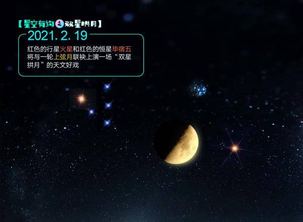 毕宿|星空有约丨正月初八，别错过这幕“趣味天象”！