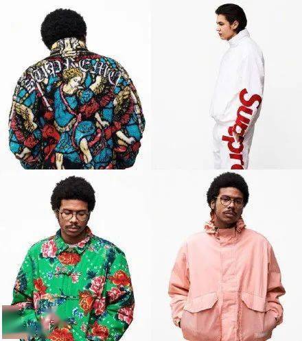 supreme出新款东北大花棉袄