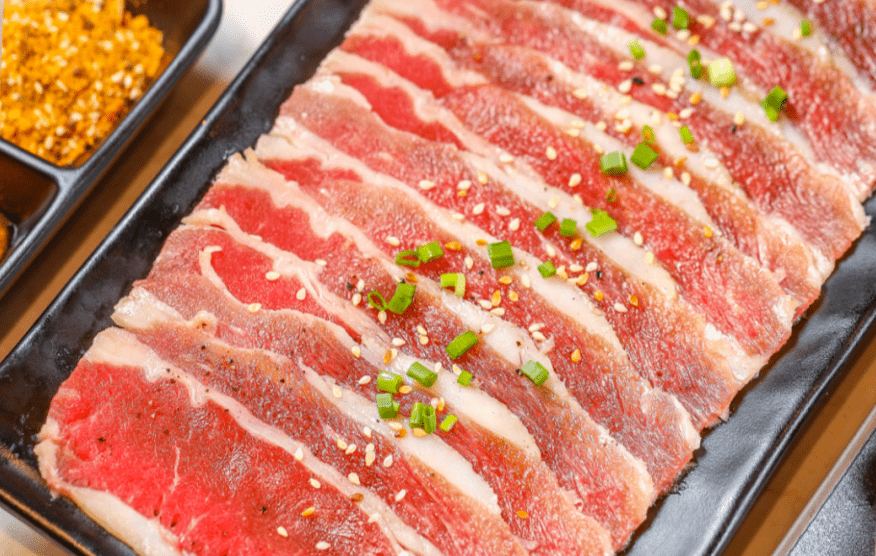 汕头人排队3小时的烤肉店,地址就在._肥牛