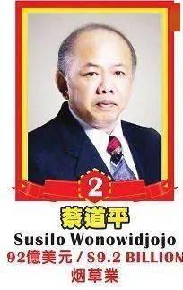 印尼富豪排行_真实版印尼十大富豪|陈江和|富豪榜|马来西亚|新加坡_网易订阅