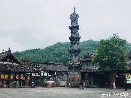2021年春节假期 街子古镇接待游客人数全川第一