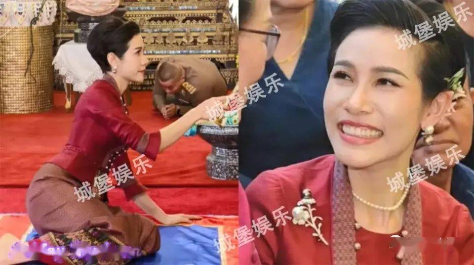 泰国贵妃首饰比不过王后竟将泰王宠物犬抱出来显摆斗得真狠