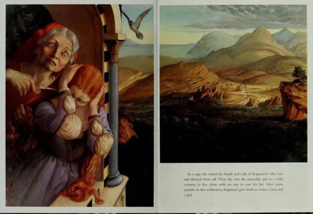 英文有声绘本rapunzel