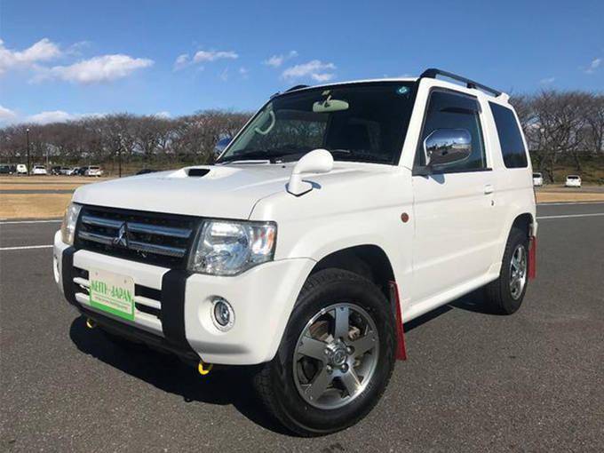 三菱帕杰罗mini实拍!尺寸接近吉姆尼/还带分动箱