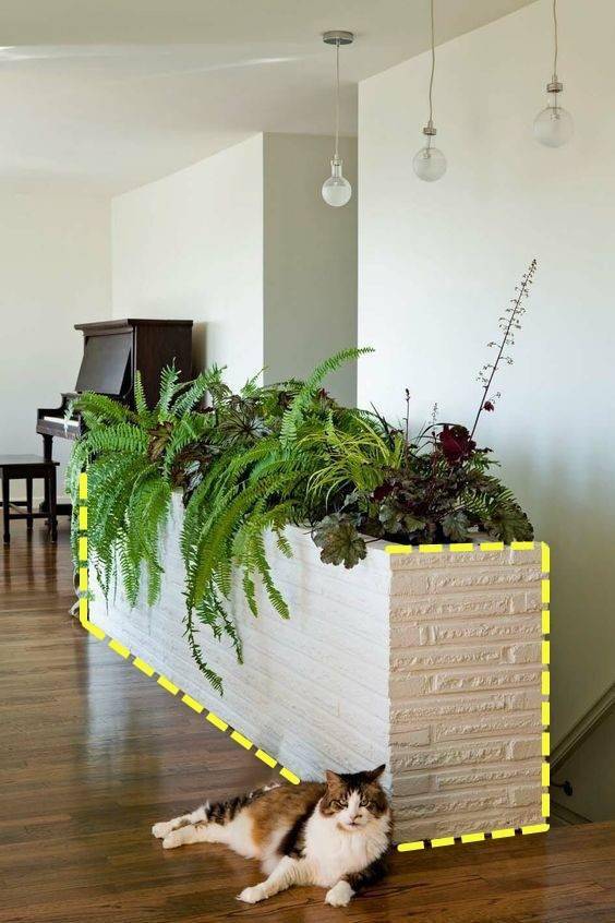 没有院子没有阳台楼梯砖砌扶手养花上下楼都变得赏心悦目了