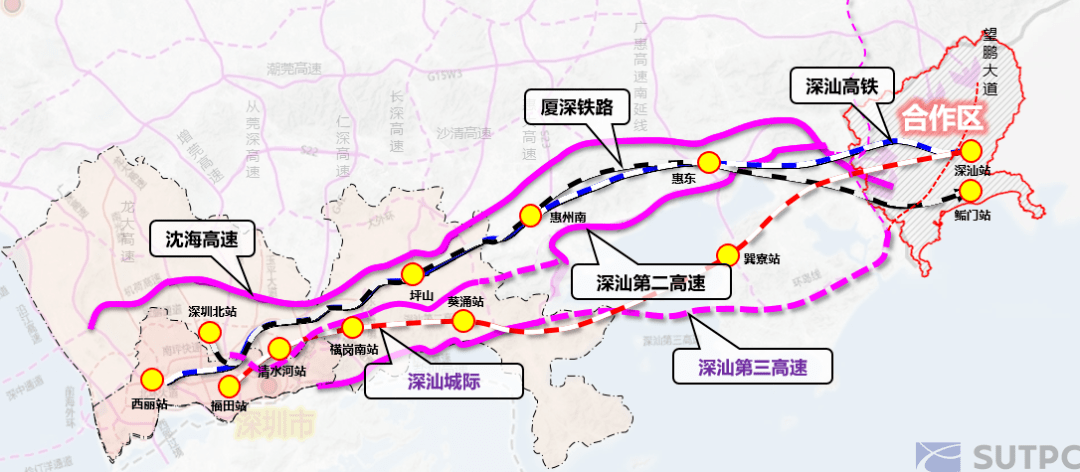 技术分享主城与独立新城高等级公路主通道详细规划研究以深汕第二高速