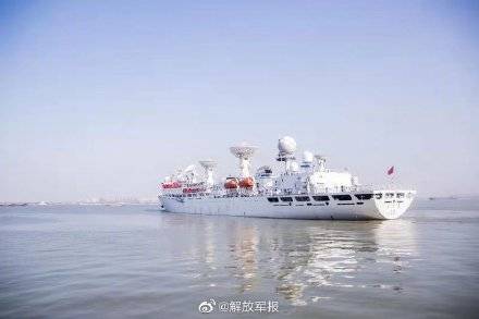 年度|远望3号船开启年度新征程，执行海上测控任务