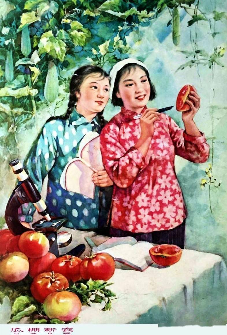 特色的年画作品,而今,我们以每期10张进行回顾,以此纪念60年代的中国!