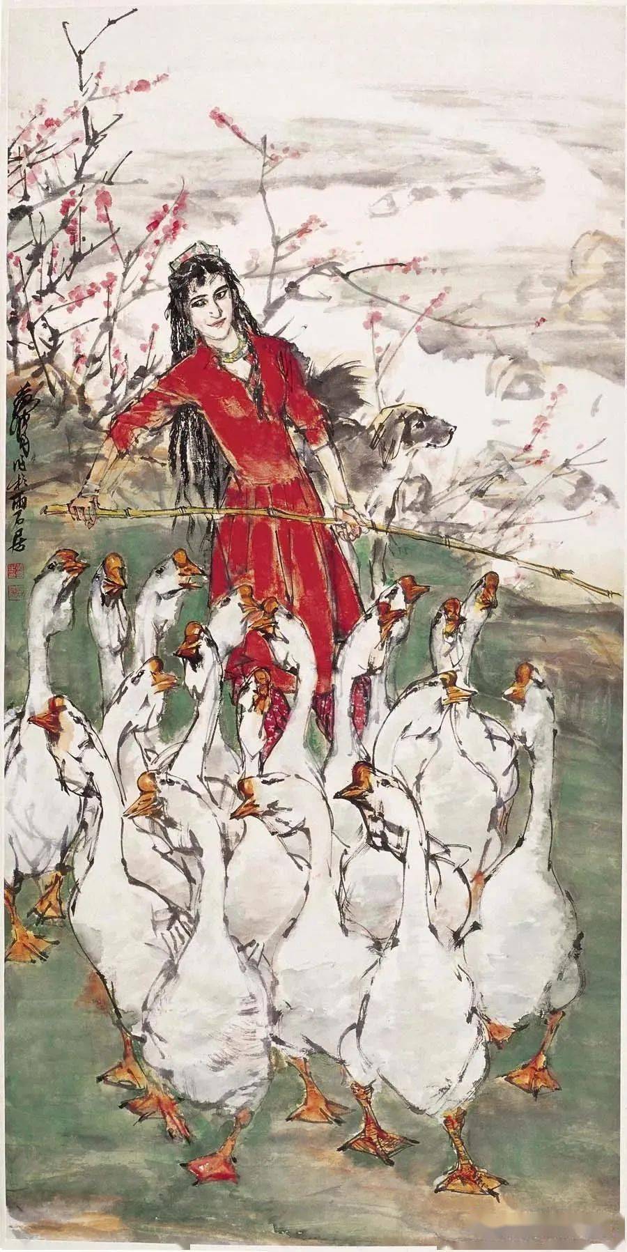 黃冑-雙驢圖｜2018迎春- 帝圖拍賣- 領銜全台書畫文物類第一拍賣品牌