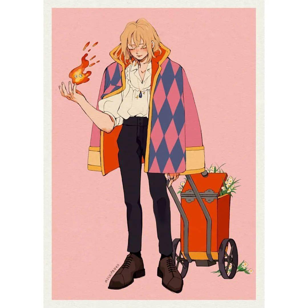 荞头插画分享第251期德国插画家mochipanko