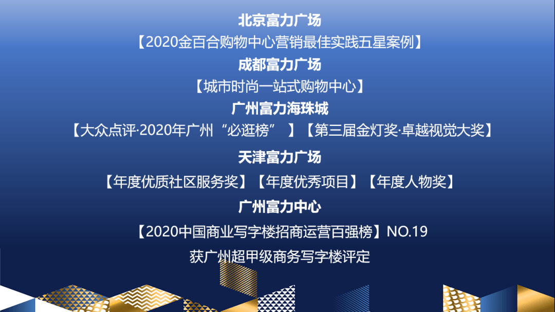 新年寄语富力商业董事长李思源追逐梦想聚力前行