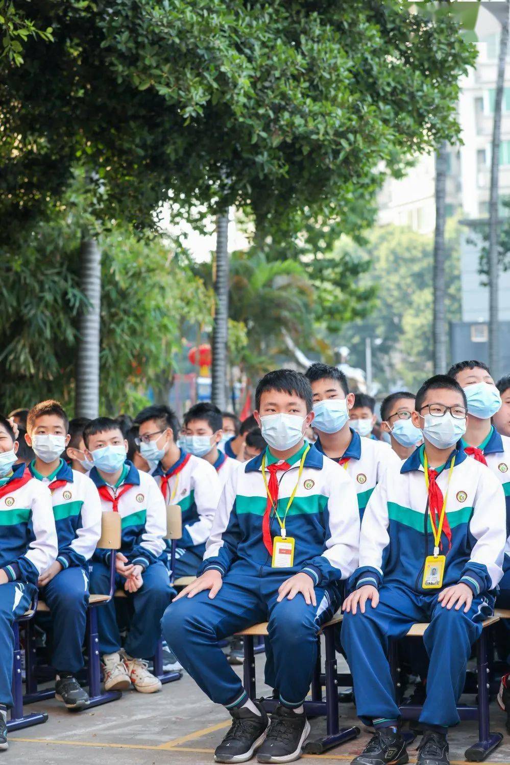 最美的春天在我们心里佛山市第三中学初中部举行20202021学年下学期