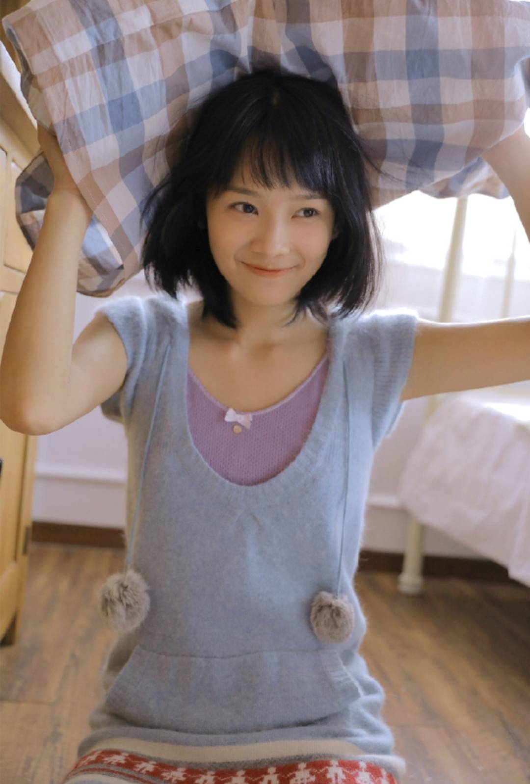 95后影视小花鲁照华清纯甜美我见犹怜谁看到都心动