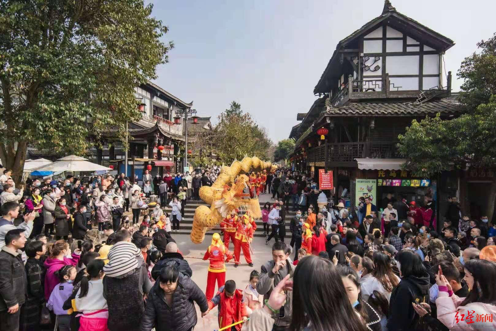 春节接待总数、旅游总收入“双第一”，照见公园城市的四颗心