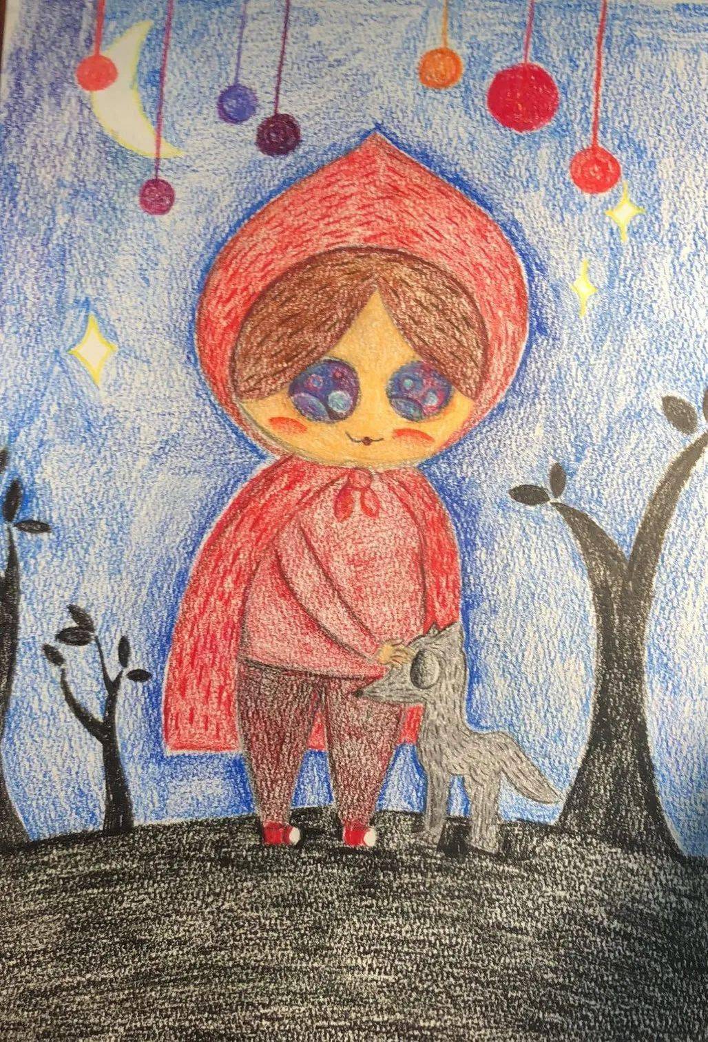 网课回顾用哲学的方式解读小红帽可爱ins风