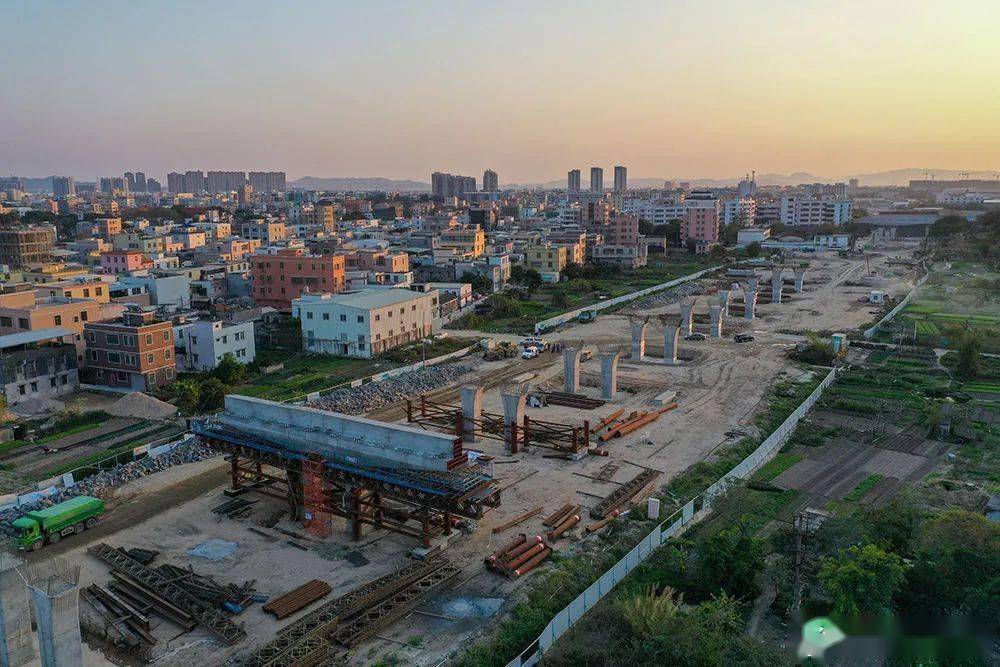 牛年"牛快"干劲足!牛田洋快速通道项目进入攻坚建设年