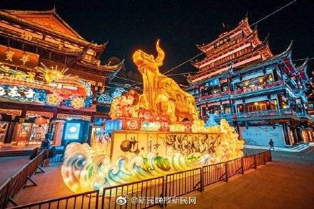 上海豫园元宵赏灯游园实行封城售票