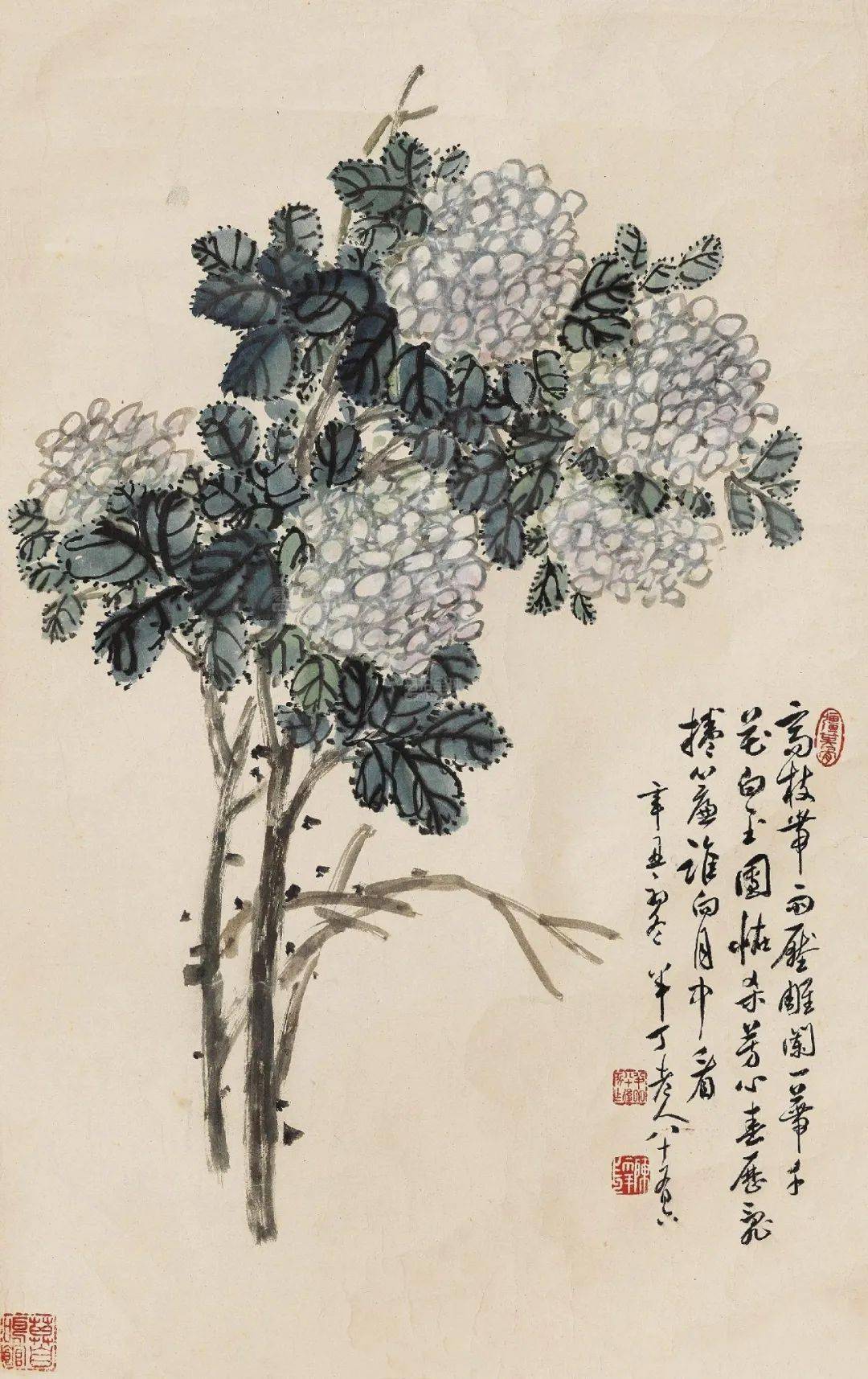 历代辛丑年国画佳作选45幅