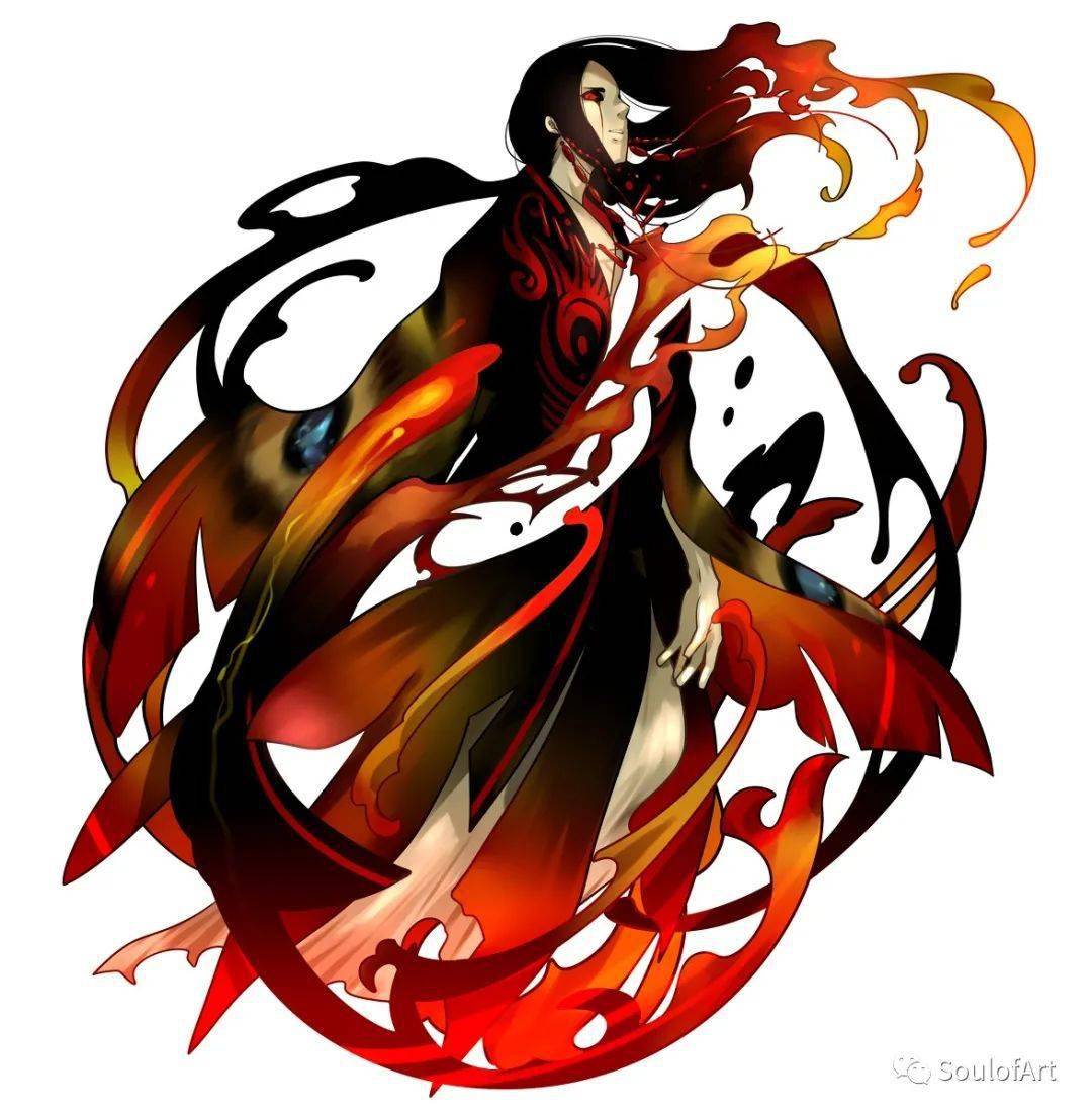 是我的菜群妖乱舞笔下的神灵和风别有一番趣味