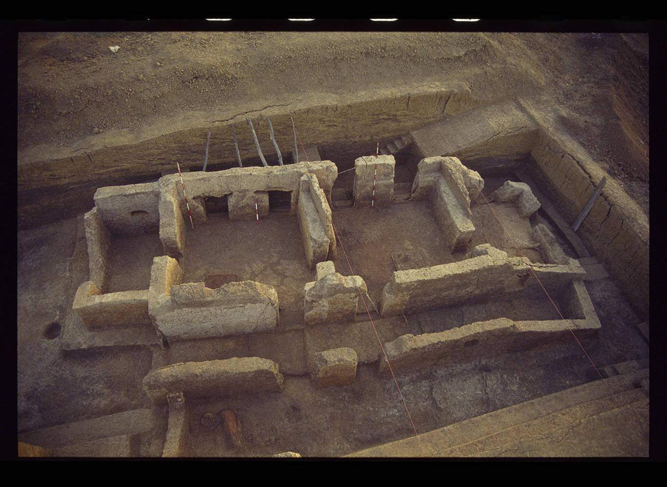 (图18:门板湾大宅遗址,湖北省应城市,修建于屈家岭文化时期(距今约