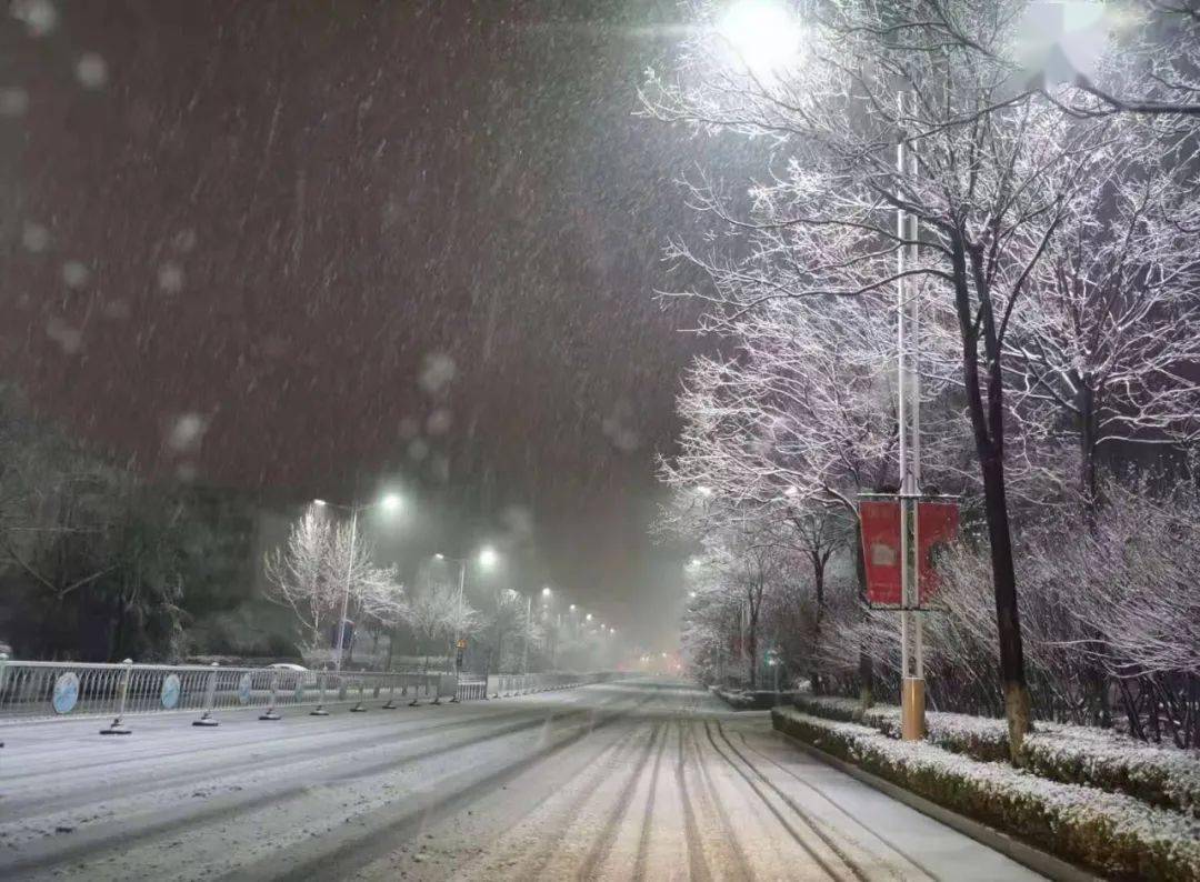紧急潍坊大雪袭城发布暴雪预警