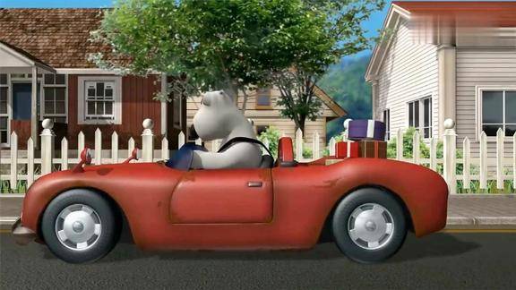 贝肯熊:大白熊下车不拉手刹,正好溜车到铁轨中间,火车教他做熊