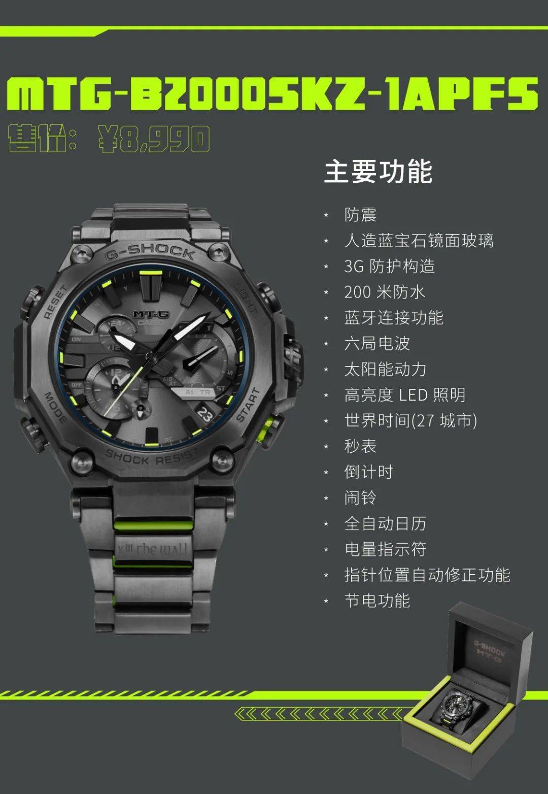 Casio 打破围墙 先行未来 G Shock Sankuanz 21联名表款上线 时尚