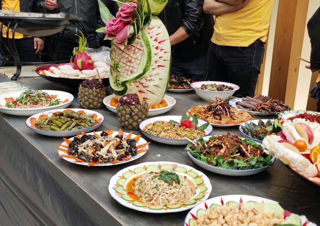 2021年欢乐佳园装饰元宵百家全素宴