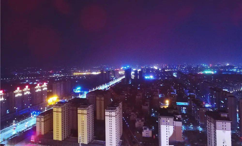 今儿个元宵节一起看长葛最美夜景