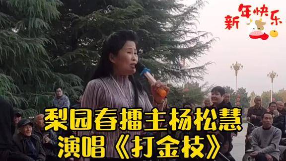 红脸王刘忠河老师女弟子杨松慧演唱打金枝得到师父真传