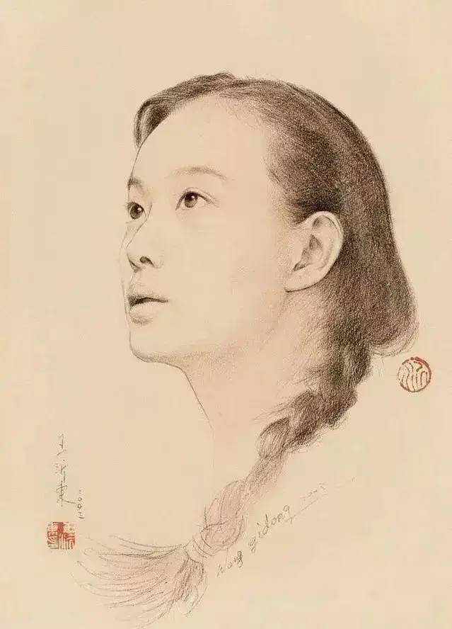 中国著名画家王沂东素描作品欣赏_搜狐网