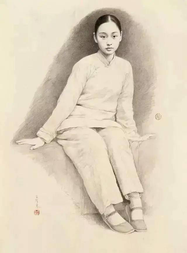 中国著名画家王沂东素描作品欣赏_搜狐网