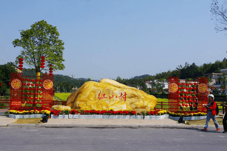 37号新年第一徒2021花都梯面油菜花节18公里徒步大会赏红山村醉美油菜