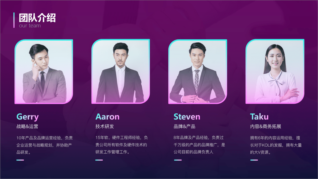 多人物的ppt,该怎么排版?