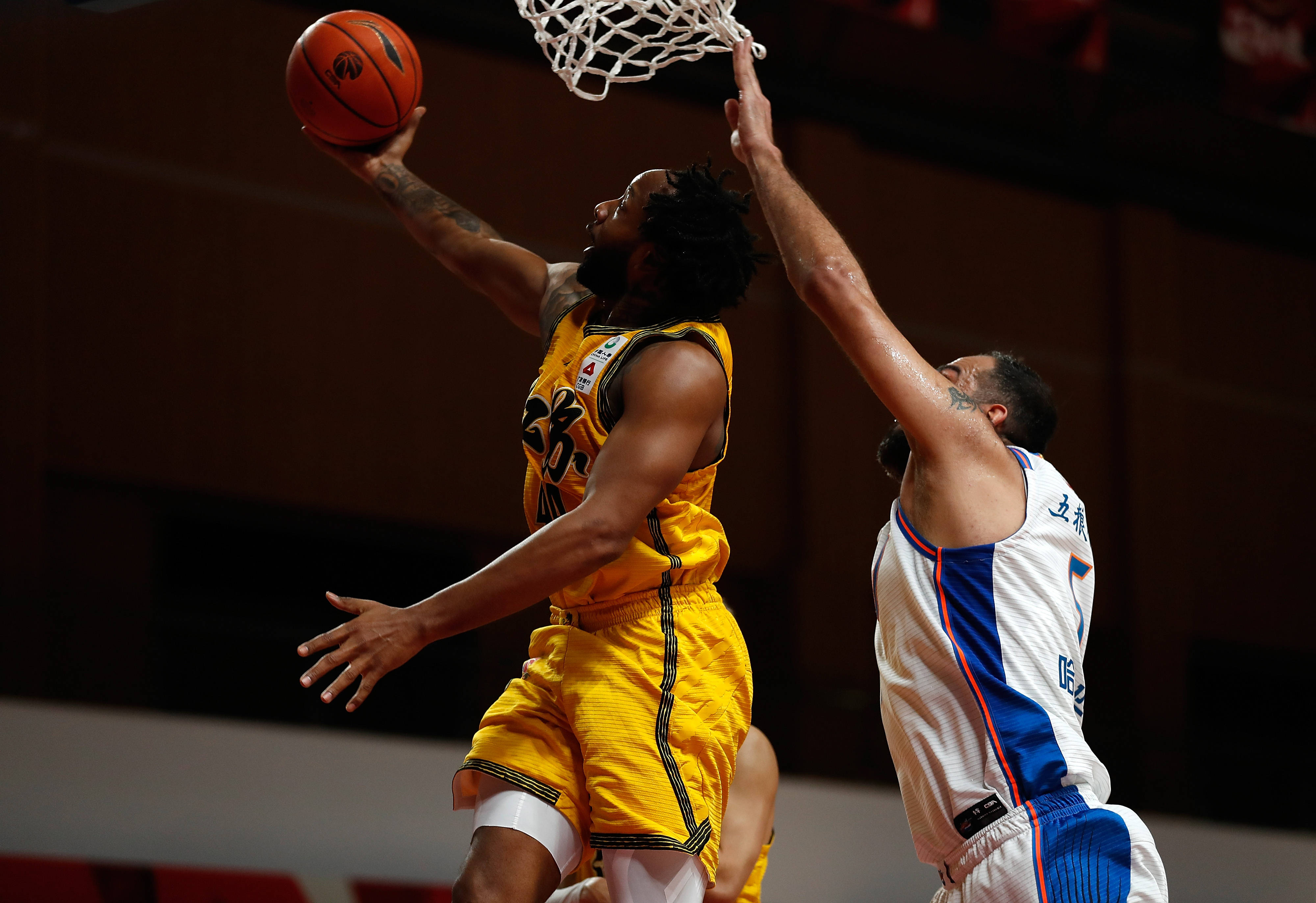 篮球——cba第三阶段:苏州肯帝亚对阵四川五粮金樽_比赛