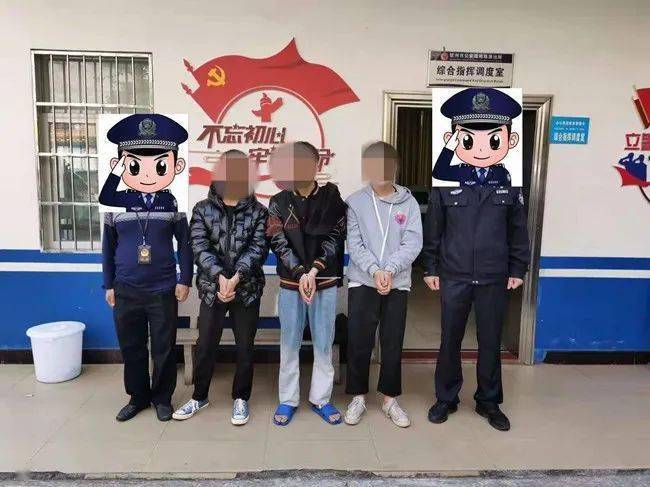 东兴市公安局抓获3名盗窃嫌疑人