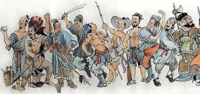 宋江聚义厅上排座次,公孙胜看明白后,贫道去也,梁山从此无真情