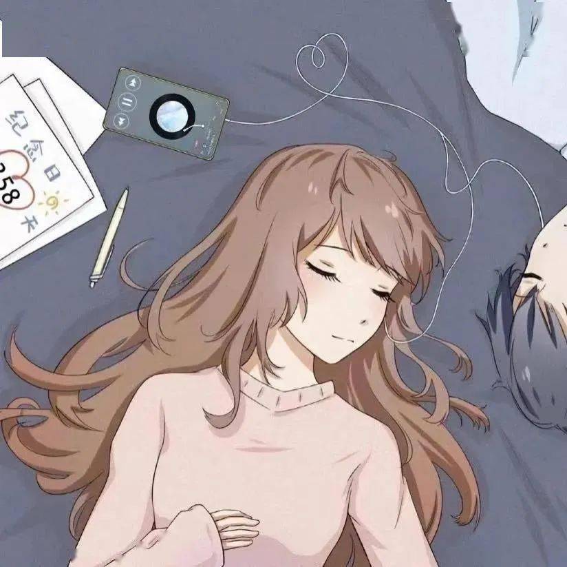 情侣头像 | ​​​​恋爱不是应该要开心吗？