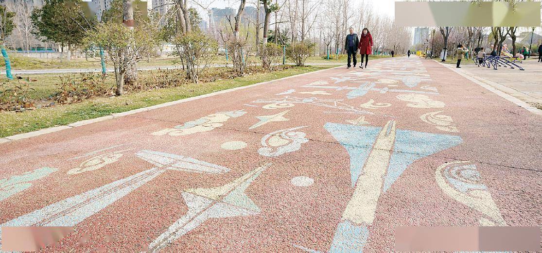 1036米科普步道，生物化石浮雕！这里是郑州最“爱科学”的公园