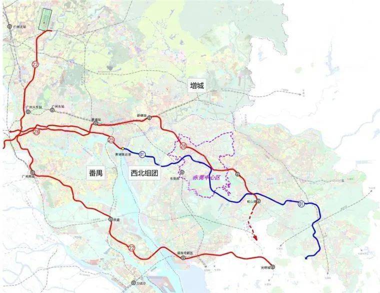 明確了東莞64佛山未來多條地鐵直達