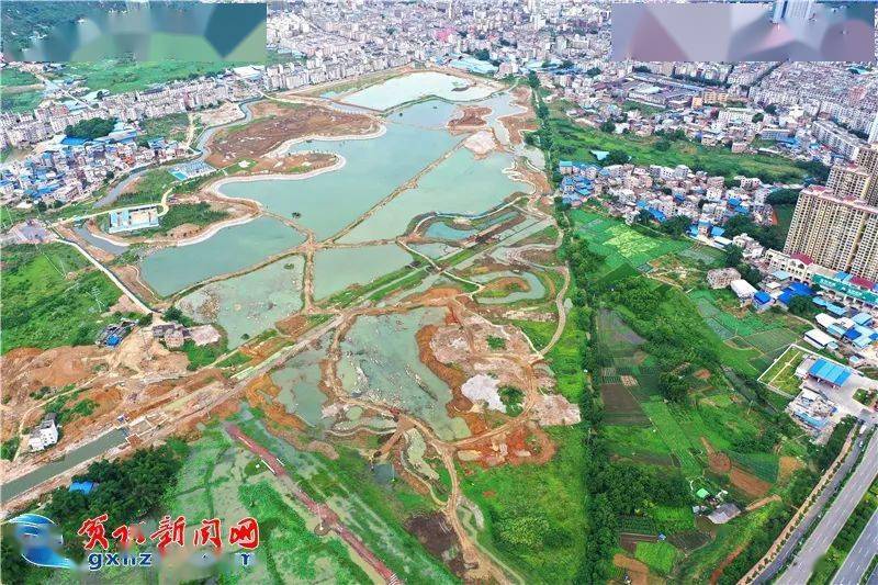 贺州永丰湖公园规划图图片