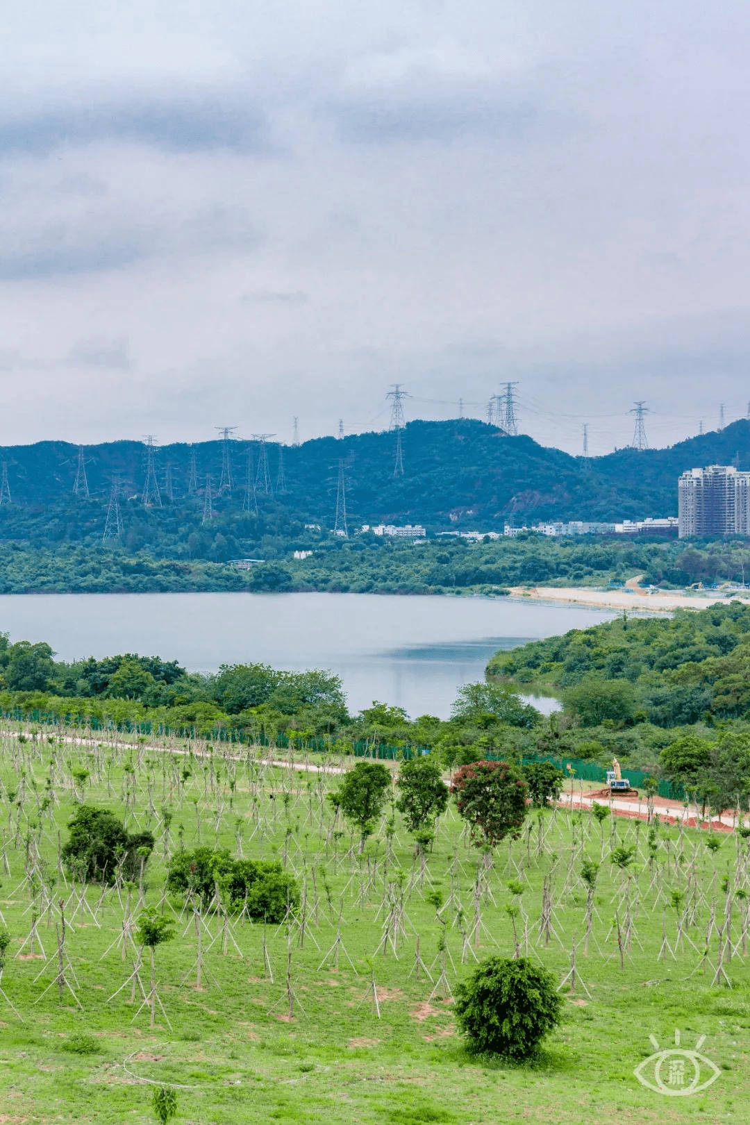 正坑水库绿道图片